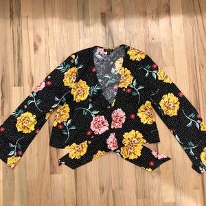 Floral blouse